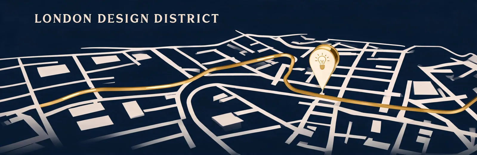 Tom Dixon design studio location illustration